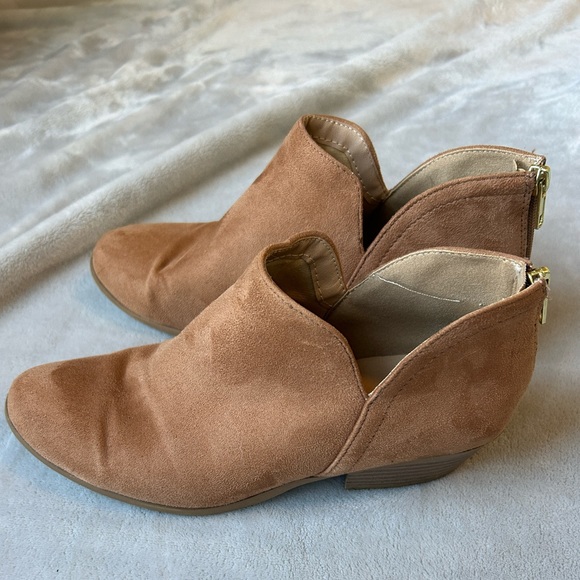 Light Brown Booties - Picture 5 of 6